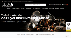 Desktop Screenshot of butch.de